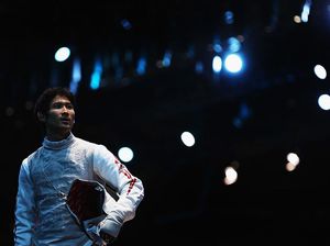 Atlet Anggar Alih Profesi Jadi Kurir Pengantar Makanan Gegara Pandemi Corona