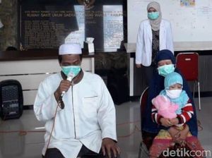 Pasutri Klaster Gowa di Klaten Sembuh dari Corona: Taati Dokter dan Berzikir