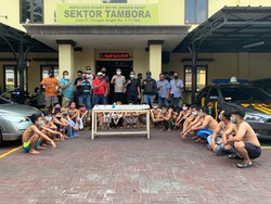 Bacok Polisi, 23 Pelaku Tawuran di Jakbar Ditangkap Polisi