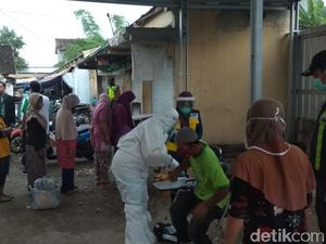 7 Pedagang Pasar Induk Bojonegoro Positif Corona