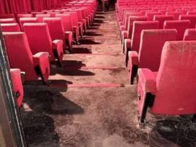 2 Bulan Lockdown, Kursi di Bioskop Ini Berjamur