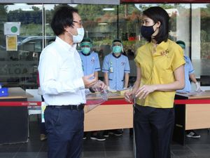 Penyerahan Bantuan APD Face Shield