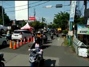 Hari Pertama Relaksasi PSBB, Akses Keluar-Masuk Kota Tegal Dibuka