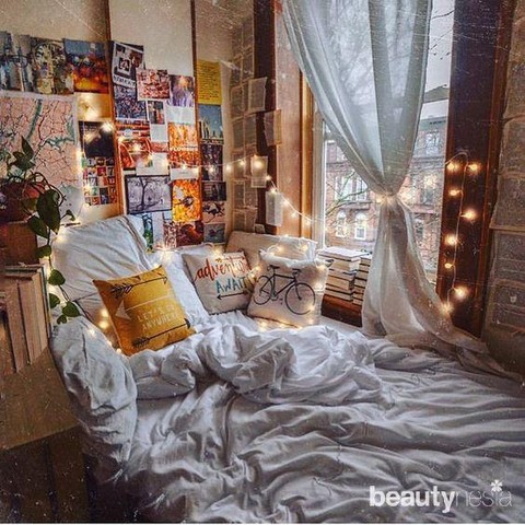 Tips Dekorasi Kamar Tidur Aesthetic ala Pinterest