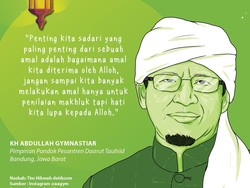 Aa Gym: Jangan Sampai Amal Banyak Tapi Hati Melupakan Allah