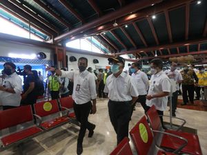 Cek Bandara Soetta, Menko PMK Muhadjir Minta Protokol Diperketat