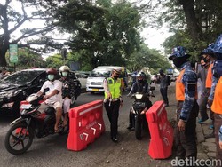 Simulasi Pengecekan Digelar di Batas Kota Malang Jelang PSBB, Hasilnya?