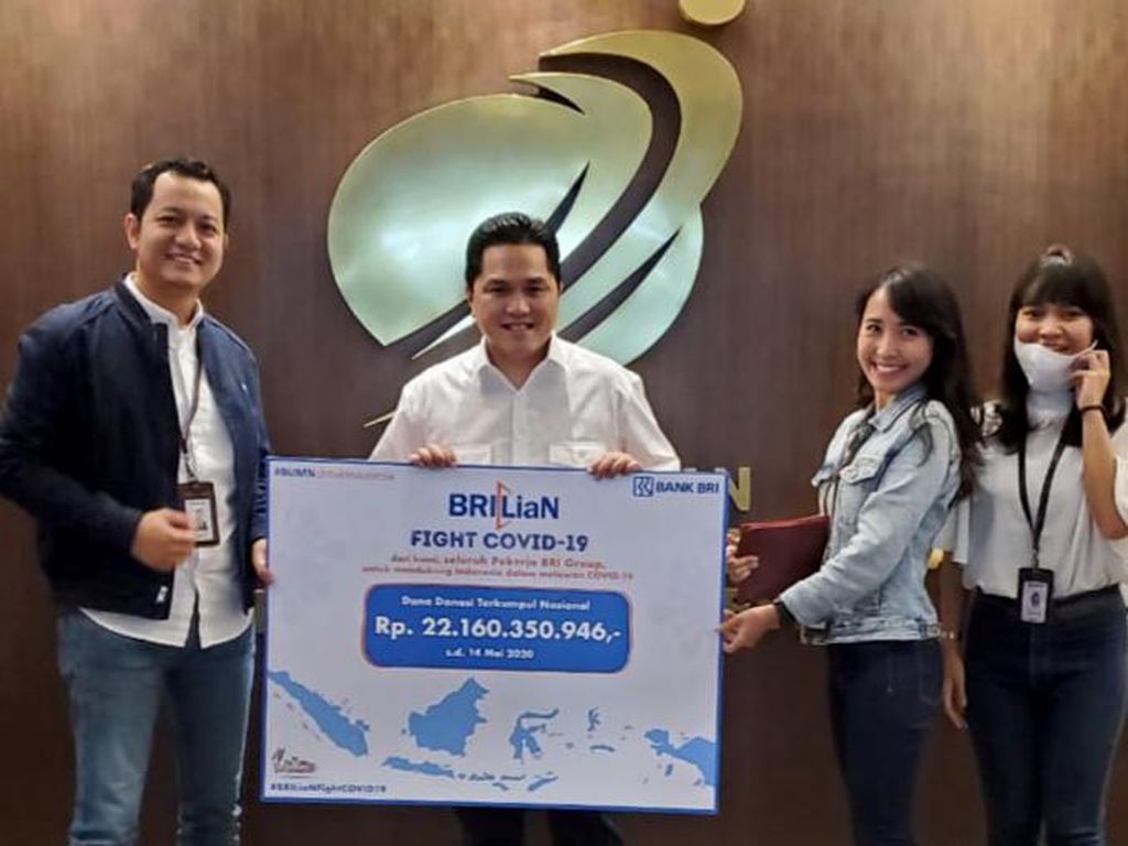 Kala Milenial Berdonasi Lewat Erick Thohir Kala Milenial Berdonasi Lewat Erick Thohir