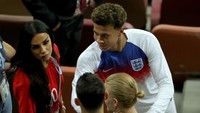 Ruby Mae pun kerap datang langsung ke stadion untuk melihat pujaan hatinya bertanding (Getty Images/Alexander Hassenstein)