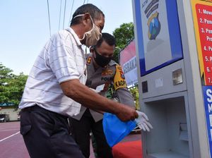 Bantu Warga Terdampak Corona, Polres Trenggalek Siapkan ATM Beras