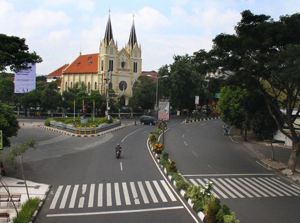 PSBB Hari Pertama, Jalan di Kota Malang Lengang