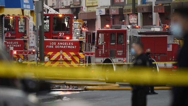 Ledakan yang Menyebabkan Kebakaran Terjadi di Los Angeles