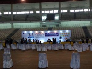 Warga Serbu Pasar Murah di Medan, Ribuan Paket Sembako Ludes Terjual Warga Serbu Pasar Murah di Medan, Ribuan Paket Sembako Ludes Terjual