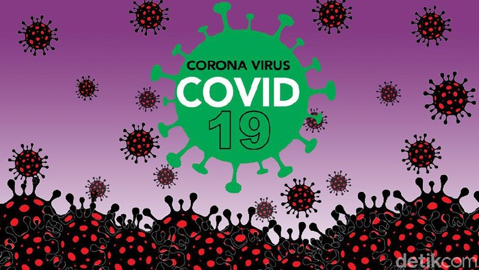 Ilustrasi Virus Corona, Covid 19 Poster
