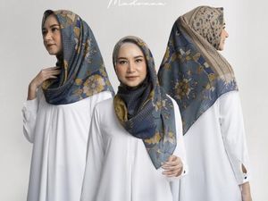 Rekomendasi 12 Merek Hijab Segi Empat yang Bisa Kamu Pakai Saat Lebaran