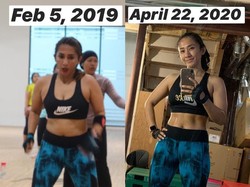 Sukses Turunkan Berat Badan 9 Kg, Artis Cantik Cut Memey Bagikan Tipsnya