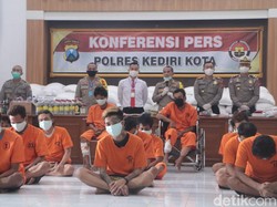 31 Tersangka di Kota Kediri Diamankan, 22 Narkoba 9 Pidana Umum