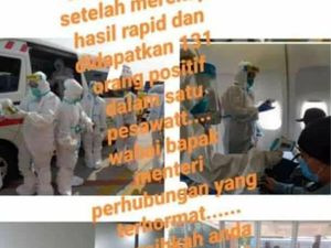 Foto 131 Penumpang Pesawat Positif Corona Viral, Ini Penjelasan KKP Soetta