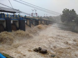 Hujan Merata di Bogor, Bendung Katulampa Siaga III