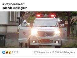 Viral Gadis Cantik dan Keluarga Pacarnya Kena Corona Dipastikan Guyonan