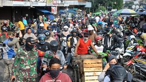 Ada PSBB, Pasar Anyar Bogor Hari Ini Masih Padat