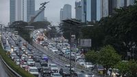Potret Kemacetan Jakarta Sore Ini