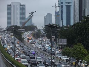 Potret Kemacetan Jakarta Sore Ini