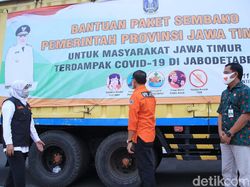 Pemprov Jatim Kirimkan Bantuan Kepada 1.900 Warga Perantau di Jabodetabek