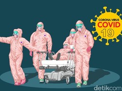 Angka Kematian Harian Corona di RI Pecah Rekor Hari Ini, Total 4.143