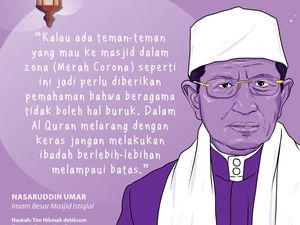 Prof Nasaruddin Umar: Jangan Berlebih-lebihan Melampaui Batas
