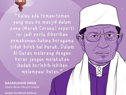 Prof Nasaruddin Umar: Jangan Berlebih-lebihan Melampaui Batas