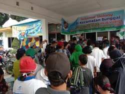 Protes Tak Dapat Bansos, Warga Sunggal Deli Serdang Demo di Kantor Camat