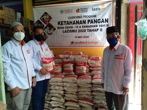 Lazismu Salurkan Bantuan Ketahanan Pangan Tahap 2 Senilai Rp 18,053 M