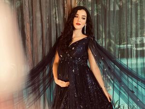 Deretan Gaya Glamour Tasya Farasya Pemotretan Hamil di Rumah Aja