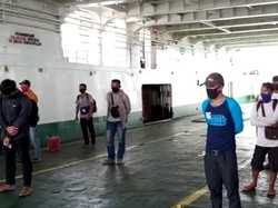 Nekat Mudik Via Jalur Laut, 15 Penumpang Diciduk Polisi