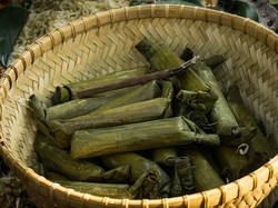 Cara Membuat Lontong Daun Praktis Tanpa Cetakan hingga Pakai Magic Com