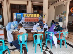 Cegah Klaster Baru, Puluhan Pedagang Sayur di Batu Jalani Rapid Test