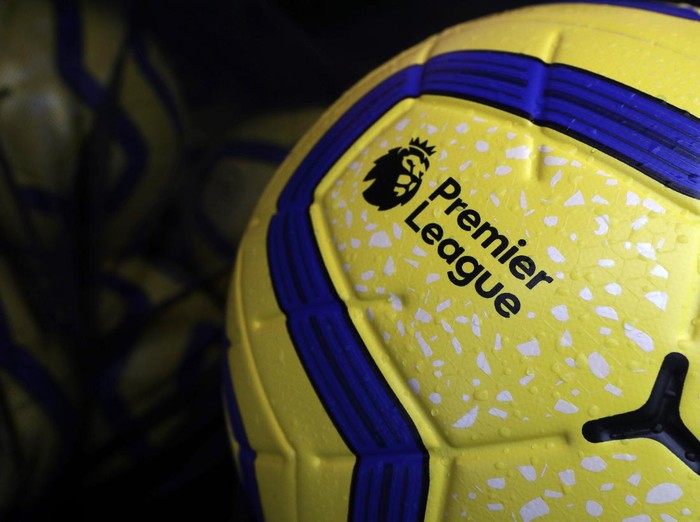 WATFORD, ENGLAND - OCTOBER 26: Detailed view of the Nike Merlin Winter ball ahead of the Premier League match between Watford FC and AFC Bournemouth  at Vicarage Road on October 26, 2019 in Watford, United Kingdom. (Photo by Catherine Ivill/Getty Images)