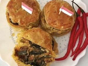 Heboh Ada Nasi Padang Berbentuk Pie Dijual Online