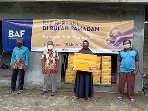 BAF Beri 1.000 Paket Sembako untuk Warga Terdampak Corona di 5 Kota