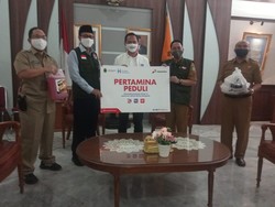 Cegah Corona, Pertamina Siapkan 5 Unit Wastafel Portabel di Sukabumi