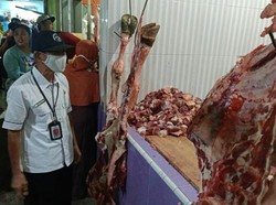 Daging Ayam Tak Layak Edar Ditemukan di Pasar Situbondo