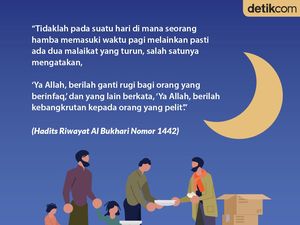 Beda Doa Malaikat untuk Orang yang Suka Berinfaq dengan yang Pelit