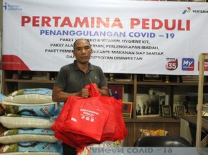 Pertamina Salurkan 100 Paket Sembako dan Alat Ibadah ke Veteran RI