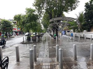 Sepinya Malioboro Jelang Lebaran di Masa Pandemi Corona
