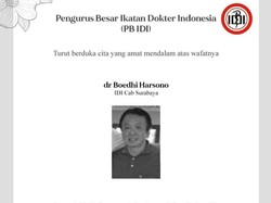 Dokter yang Meninggal akibat COVID-19 di Surabaya Diduga Terpapar Pasien