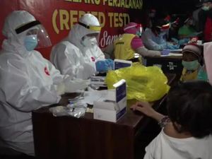 Hendak Mudik, Ratusan Penumpang Kapal Malam di Kendari Jalani Rapid Test