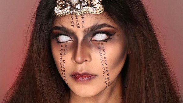 5 Makeup Cetar Jharna Bhagwani, Beauty Vlogger Viral karena Lathi Challenge