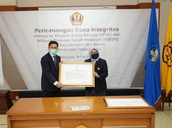 Fakultas Ekonomi dan Bisnis Unpad Dideklarasikan Jadi Zona Integritas