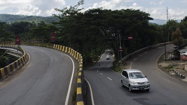 Jelang Lebaran, Jalur Nagreg Terpantau Sepi